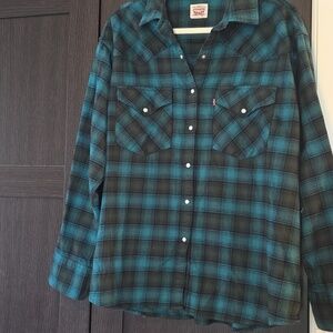 Levi Button Down Flannel